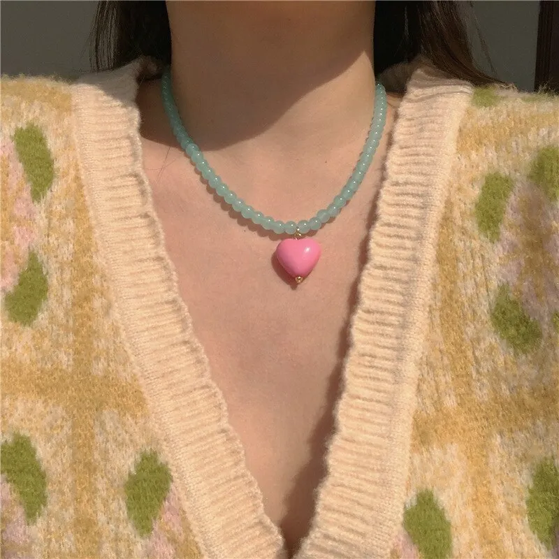 Collier Fleur Barbie Année 80