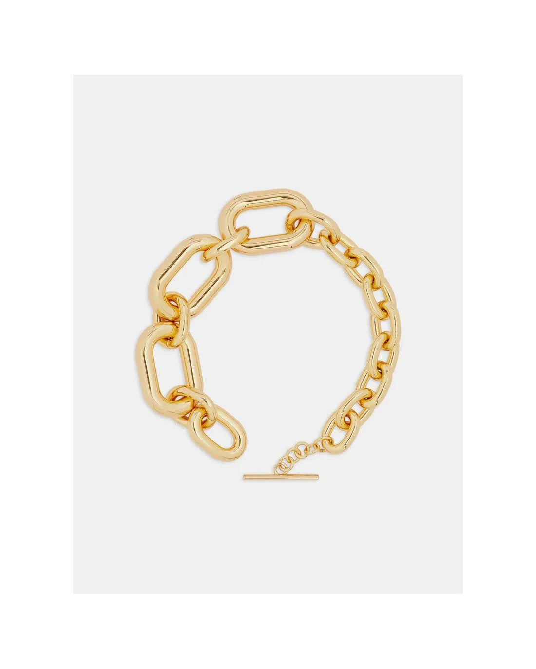 COLLIER GOLD OVERSIZED XL LINK NECKLACE - Paco Rabanne | Chez Maman Rouen