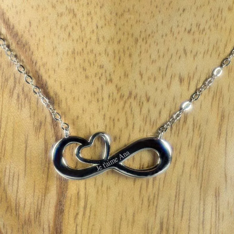 Collier infini personnalisé