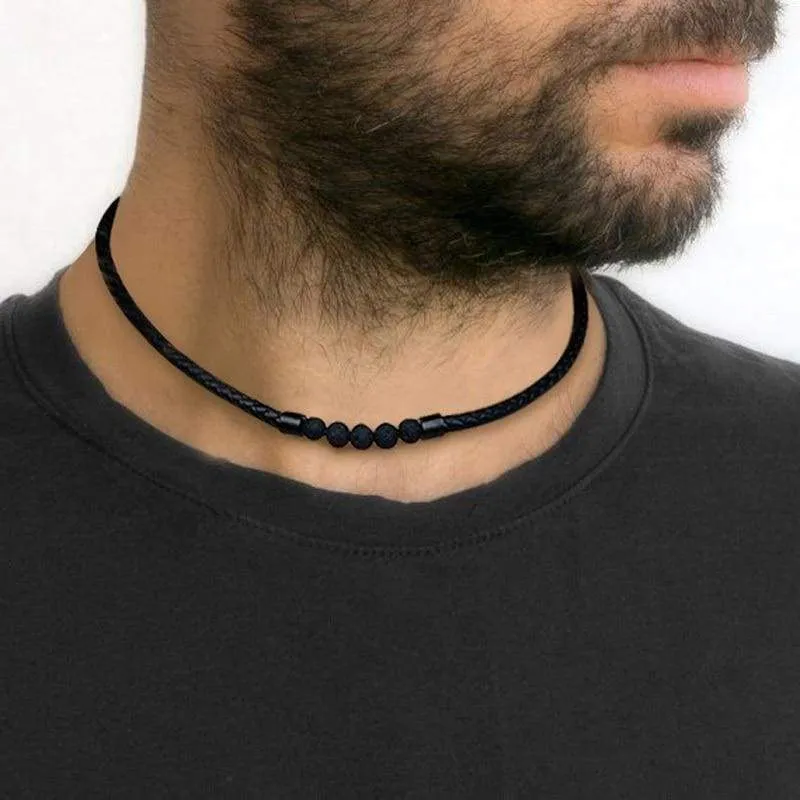 Collier Vintage  Hippie Homme