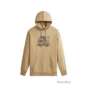 D S DOGTRAVEL HOODIE Beige