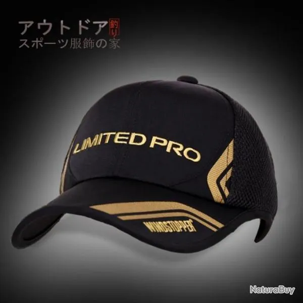 DAIWA Casquette LIMITED PRO Full Noir -