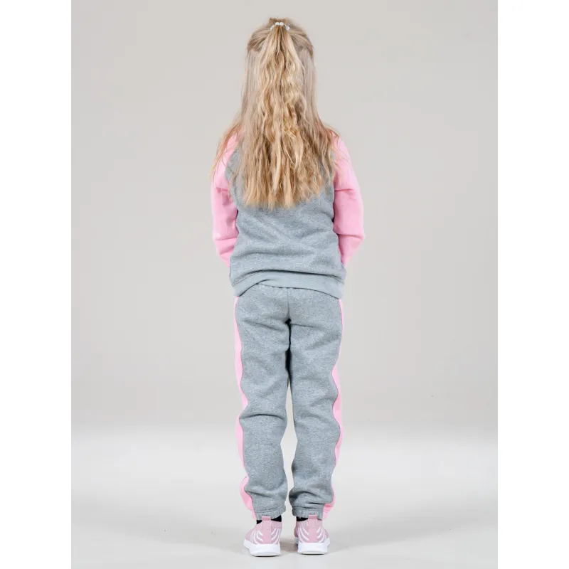 Ensemble de survêtement futura crew gris rose enfant - Nike | wimod