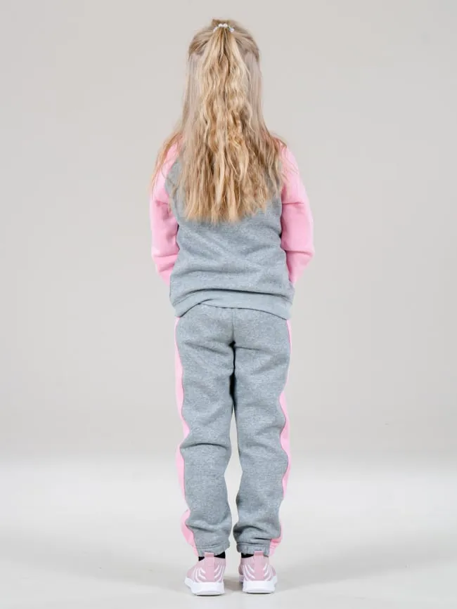 Ensemble de survêtement futura crew gris rose enfant - Nike | wimod