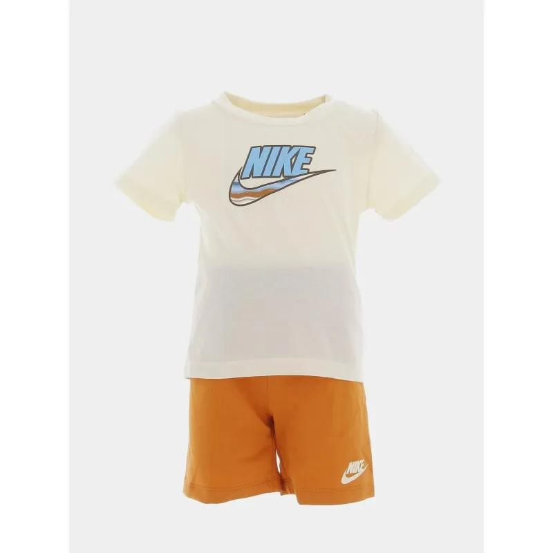 Ensemble de survêtement futura crew gris rose enfant - Nike | wimod