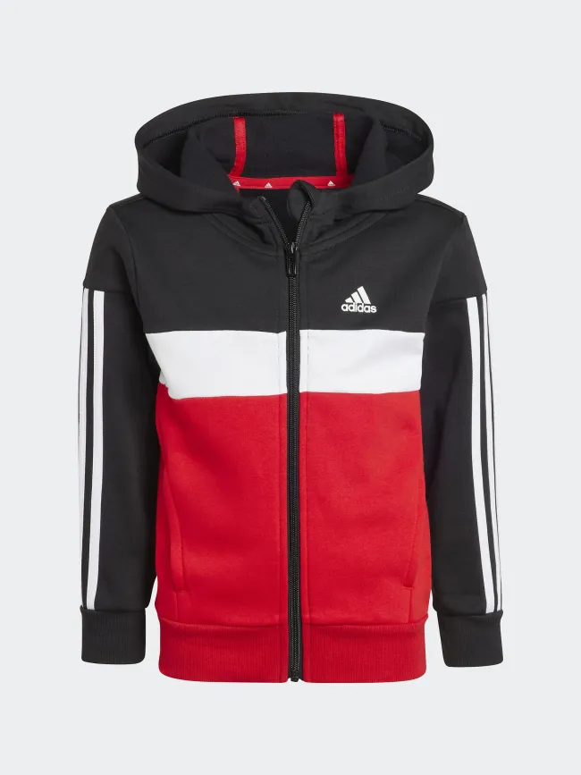 Ensemble de survêtement lk 3s tib rouge/noir garçon - Adidas | wimod