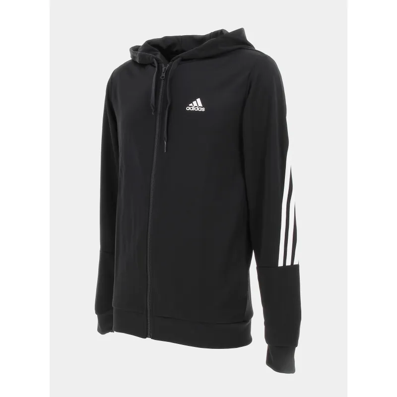 Ensemble de survêtement veste jogging 3S noir homme - Adidas | wimod