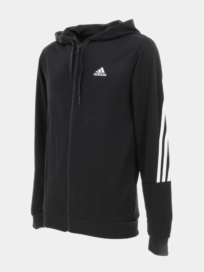 Ensemble de survêtement veste jogging 3S noir homme - Adidas | wimod