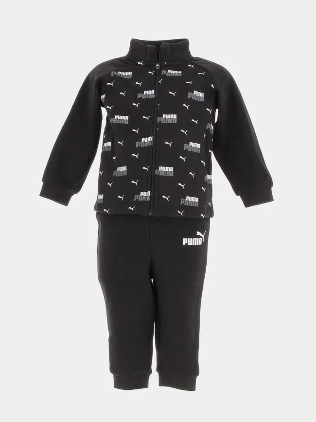 Ensemble de survêtement veste zippé jogging noir enfant - Puma | wimod