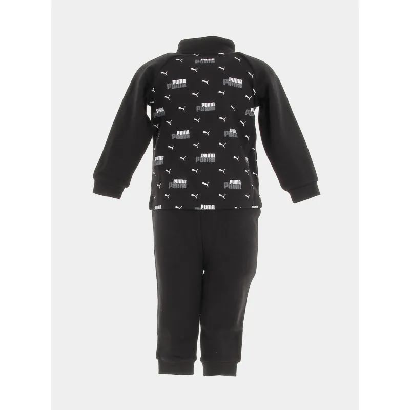 Ensemble de survêtement veste zippé jogging noir enfant - Puma | wimod