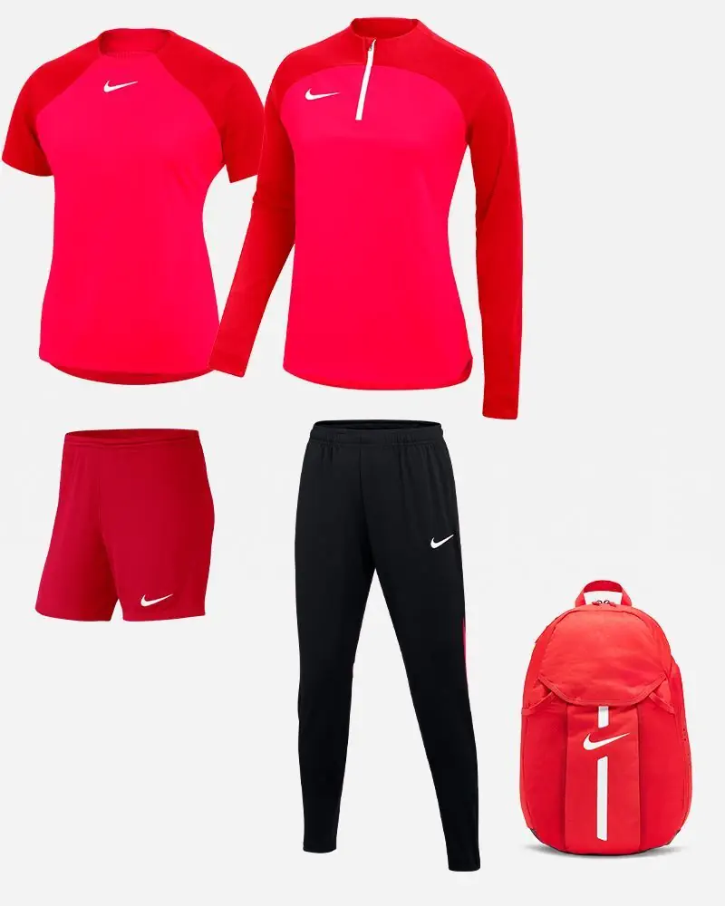 Ensemble Nike Academy Pro pour Femme. Survêtement + Maillot + Short + Sac (5 pièces)