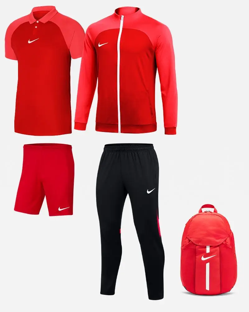 Ensemble Nike Academy Pro pour Homme. Survêtement + Polo + Short + Sac (5 pièces)