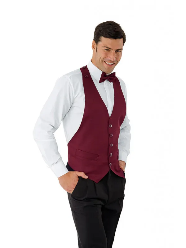 Gilet Chef de Rang Bolero Bordeaux