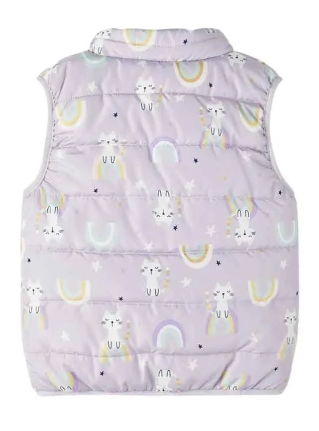 Gilet Name It Mylane Lila pour Fille