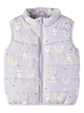 Gilet Name It Mylane Lila pour Fille