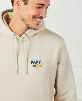 Hoodie homme Papy en or (brodé)