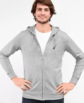 Hoodie homme Ukulele (brodé)