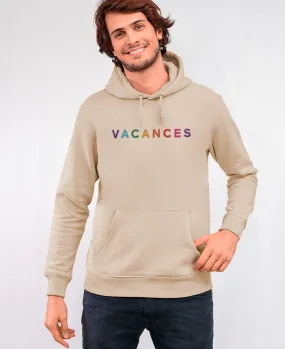 Hoodie homme Vacances (brodé)