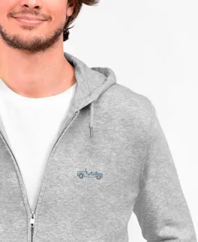 Hoodie zippé homme Mehari (brodé)