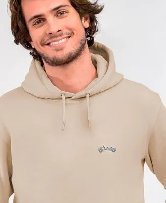 Hoodie zippé homme Mehari (brodé)