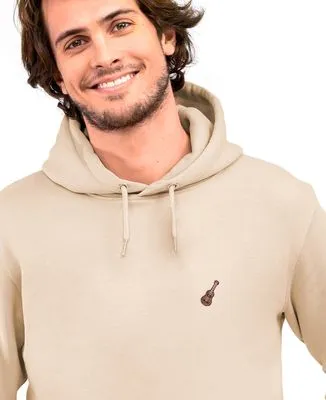 Hoodie zippé homme Ukulele (brodé)