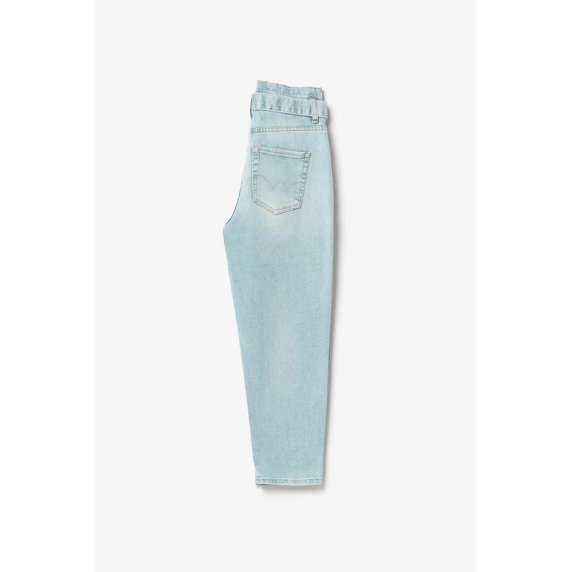 Jeans boyfit MILINA, 7/8ème bleu en coton | 3 Suisses