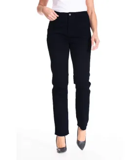 Jeans coupe droite denim noir ZEN 'Rica Lewis'