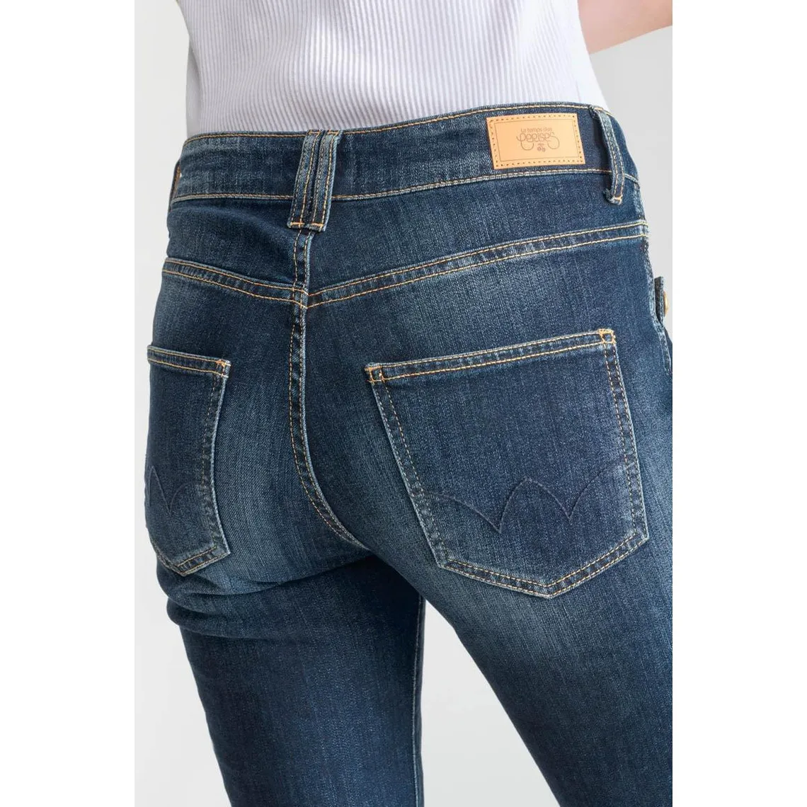 Jeans mom 400/18, 7/8ème bleu Lia | 3 Suisses