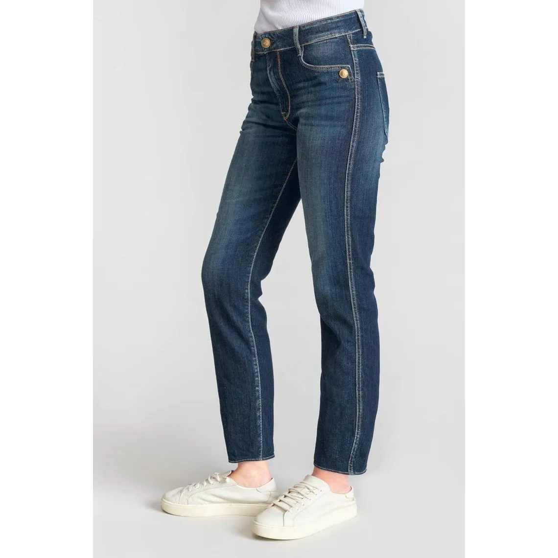 Jeans mom 400/18, 7/8ème bleu Lia | 3 Suisses