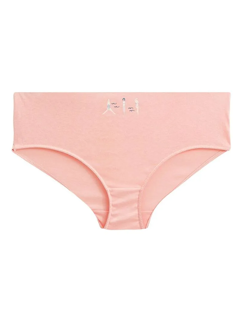 Lot de 3 culottes fille Samara - Rose