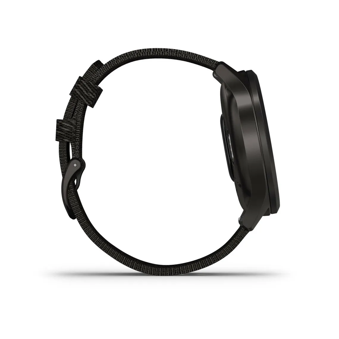 Montre connectée Garmin Vivomove Style 010-02240-03 Dark Grey - Bracelet Nylon Noir Garmin - Montre Homme sur MenCorner