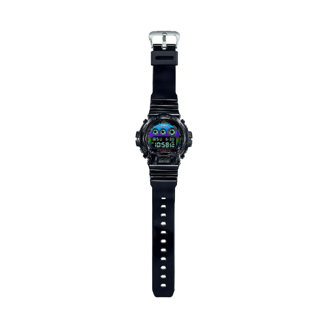 Montre Homme CASIO DW-6900RGB-1ER - Bracelet Tissu Noir Casio - Montre Homme sur MenCorner