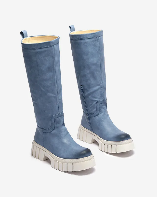 OUTLET Bottes mi-mollets pour femmes Astaroth - Chaussures