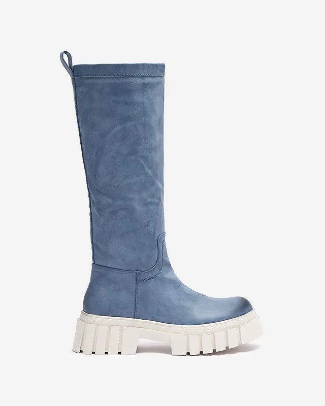 OUTLET Bottes mi-mollets pour femmes Astaroth - Chaussures