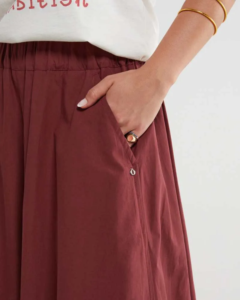 Pantalon culotte en popeline - Ottod'Ame