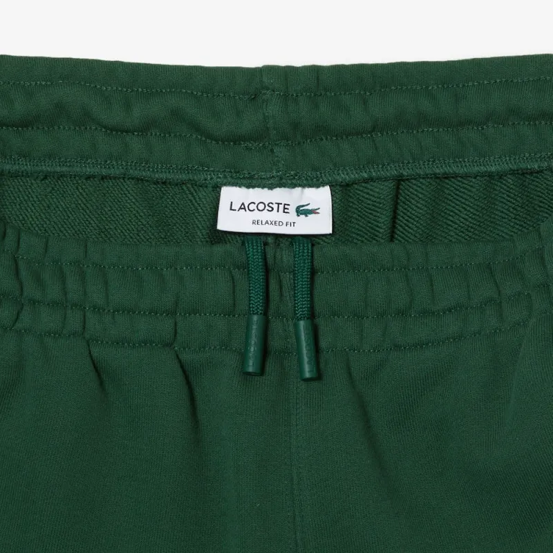 PANTALON DE SURVÊTEMENT HOMME LACOSTE EN COTON BIOLOGIQUE VERT