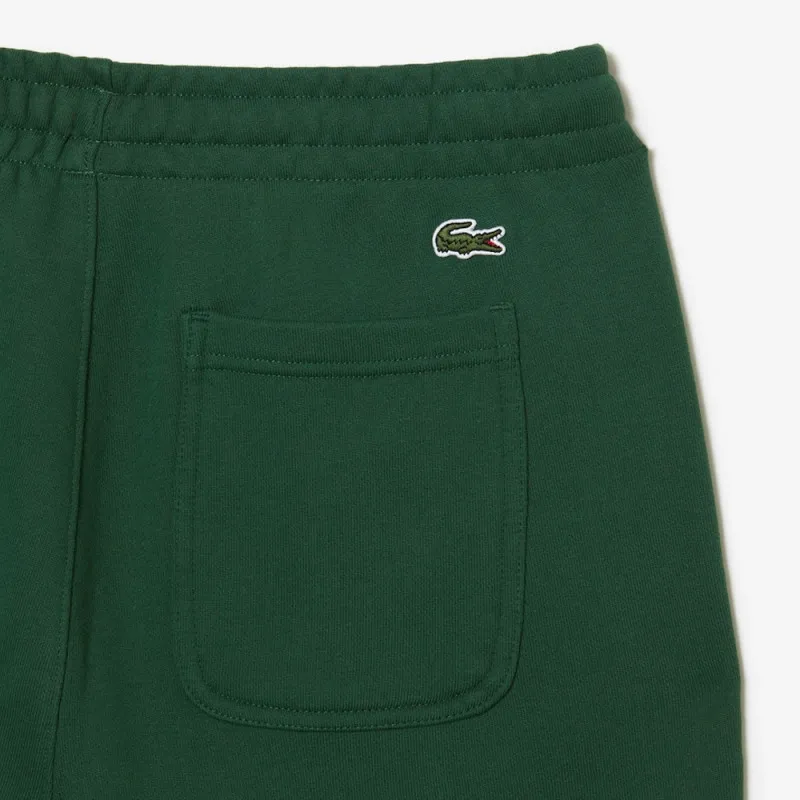 PANTALON DE SURVÊTEMENT HOMME LACOSTE EN COTON BIOLOGIQUE VERT