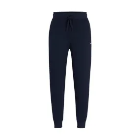 PANTALON DE SURVÊTEMENT HUGO EN COTON ÉPONGE BLEU MARINE AVEC LOGO IMPRIMÉ DAYOTE232