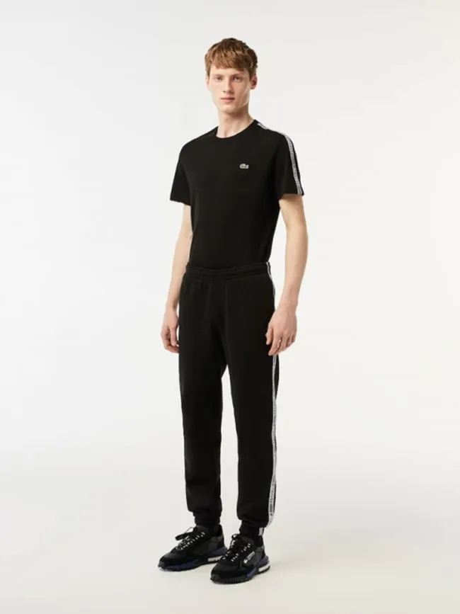 Pantalon de survêtement core graphics noir homme - Lacoste | wimod