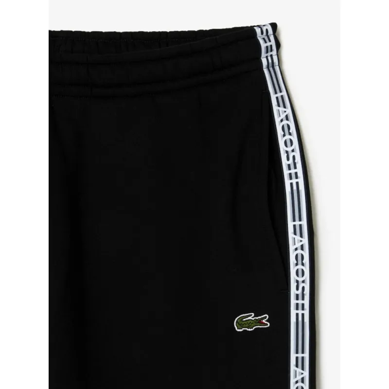 Pantalon de survêtement core graphics noir homme - Lacoste | wimod