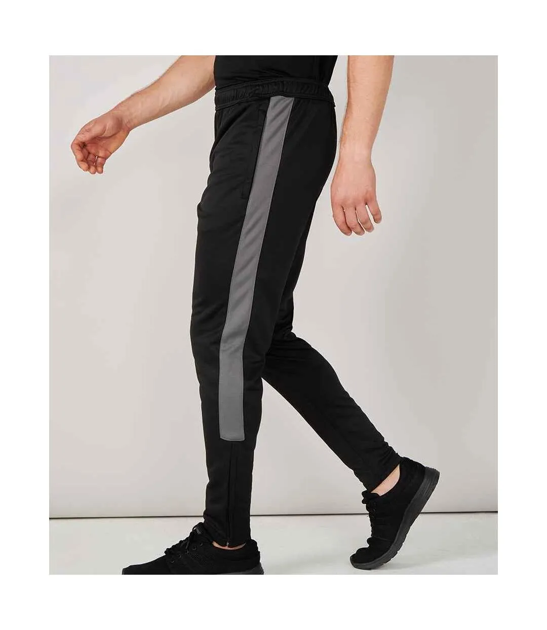 Pantalon de survêtement homme noir/gris Finden & Hales