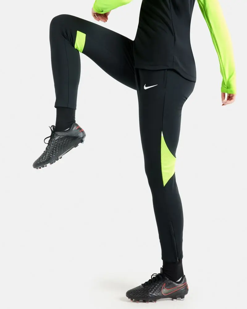 Pantalon de survêtement Nike Academy Pro Noir & Jaune Fluo pour femme