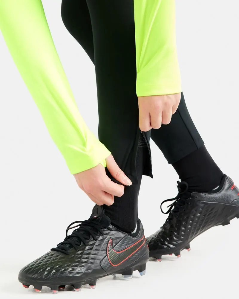 Pantalon de survêtement Nike Academy Pro Noir & Jaune Fluo pour femme