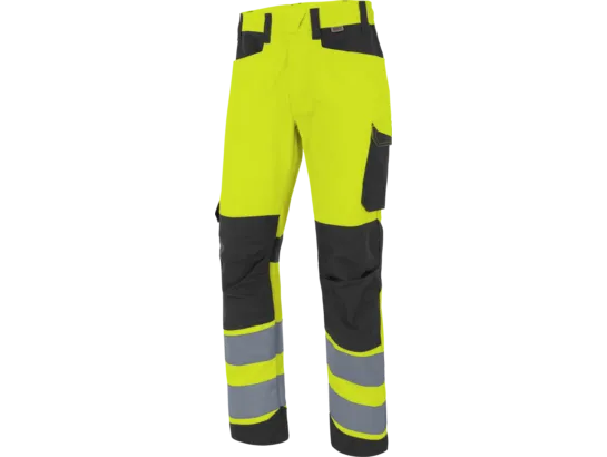 Pantalon de travail Fluo Industriel Haute-Visibilité Würth MODYF Jaune/Anthracite