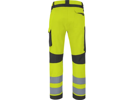 Pantalon de travail Fluo Industriel Haute-Visibilité Würth MODYF Jaune/Anthracite