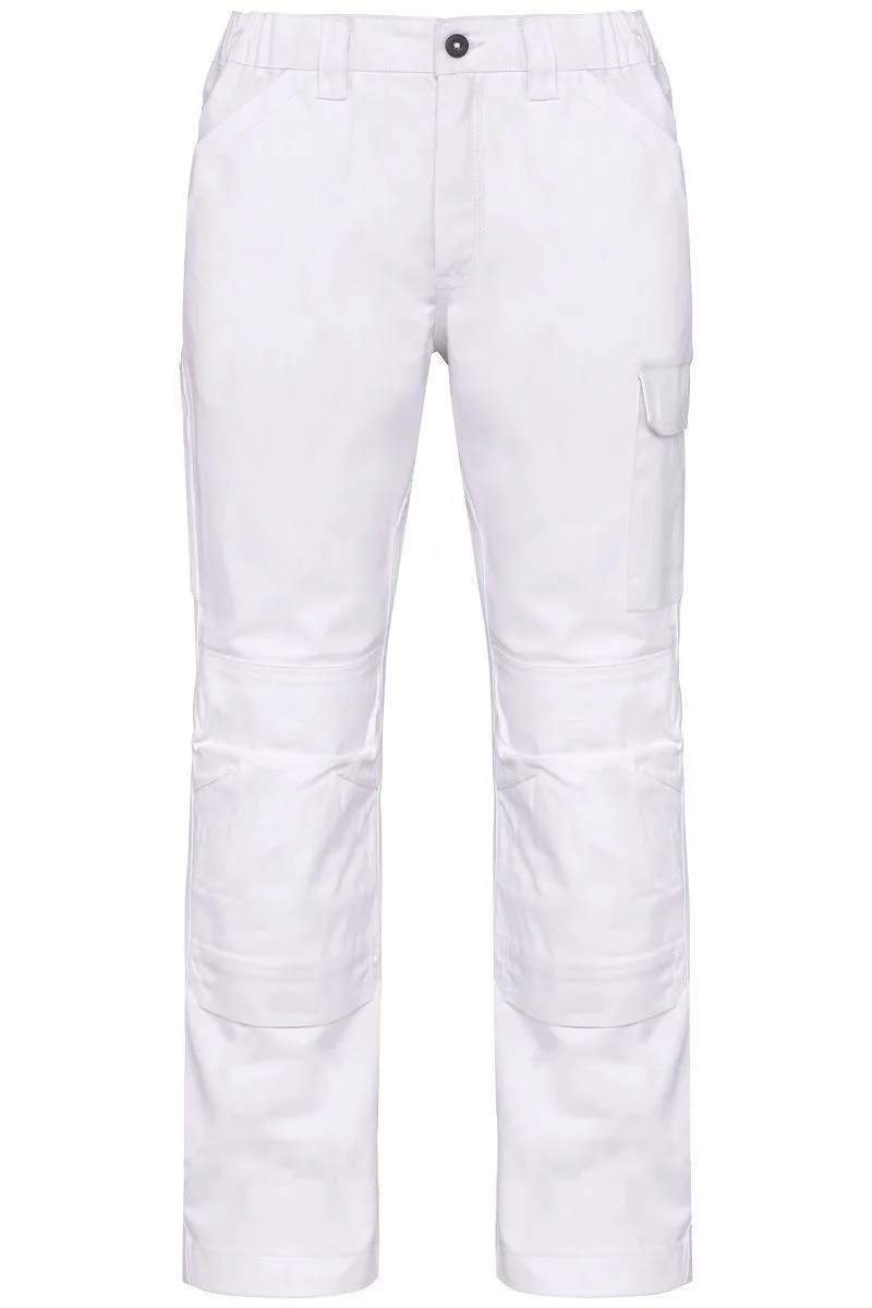 Pantalon de travail multipoches - Homme - WK740 - blanc 