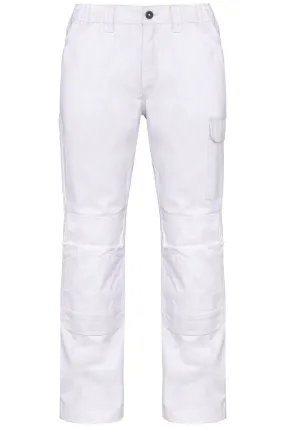 Pantalon de travail multipoches - Homme - WK740 - blanc 