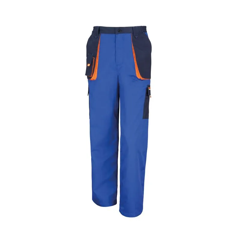 Pantalon de travail multipoches renforcé braguette zippée 80-20 polyester-coton 200 grs-m2 lite unisexe Result