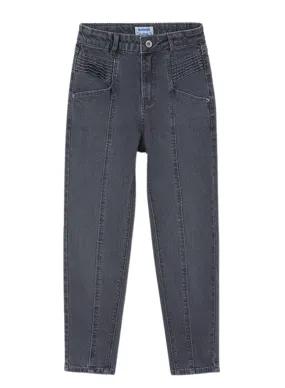 Pantalon Mayoral Slouchy Fit Gris pour Fille