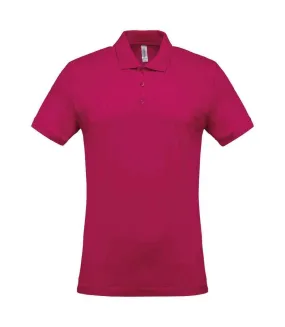 Polo homme fuchsia Kariban